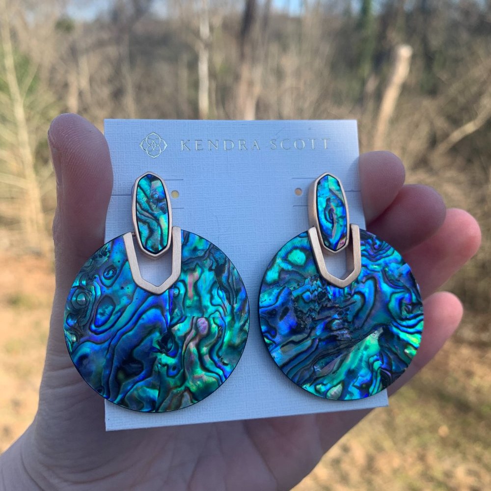 KENDRA SCOTT • Didi Rose Gold Statement Earrings*
